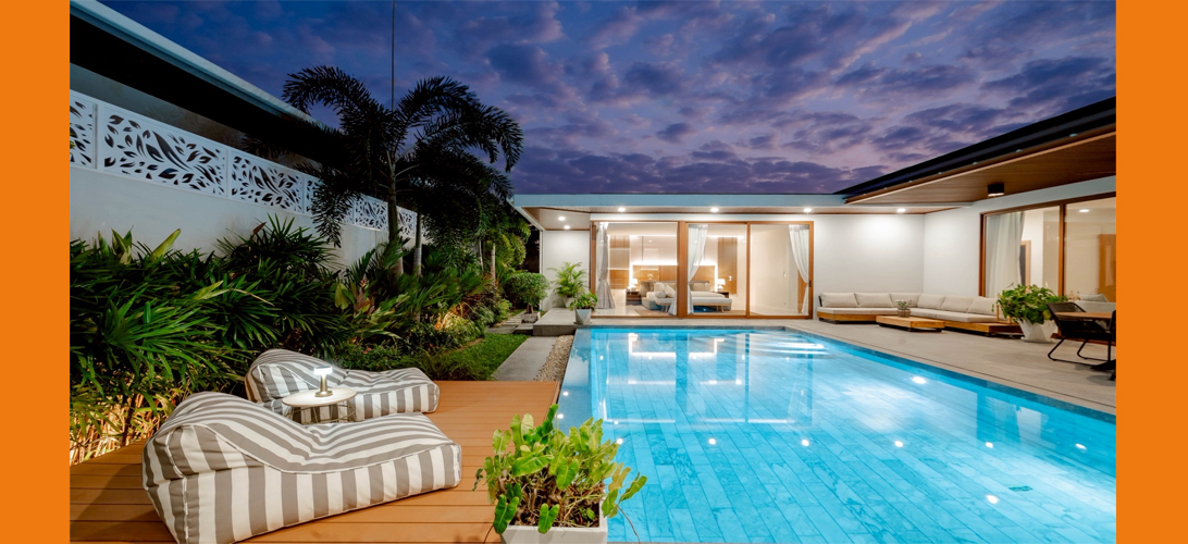 ขาย บ้าน บ้านพูลวิลล่าหัวหินสภาพใหม่สร้างปี2024 Prime-Pool-Villa-inthe-Heart-of-Hua-Hin, คุ้มค่าที่สุดพร้อมอยู่เฟอร์ครบสระเกลือโซลาร์เซลล์ Close-to-the-Beach-and-ShoppingMalls. ทำเลทองใจกลางหัวหินใกล้ทะเล